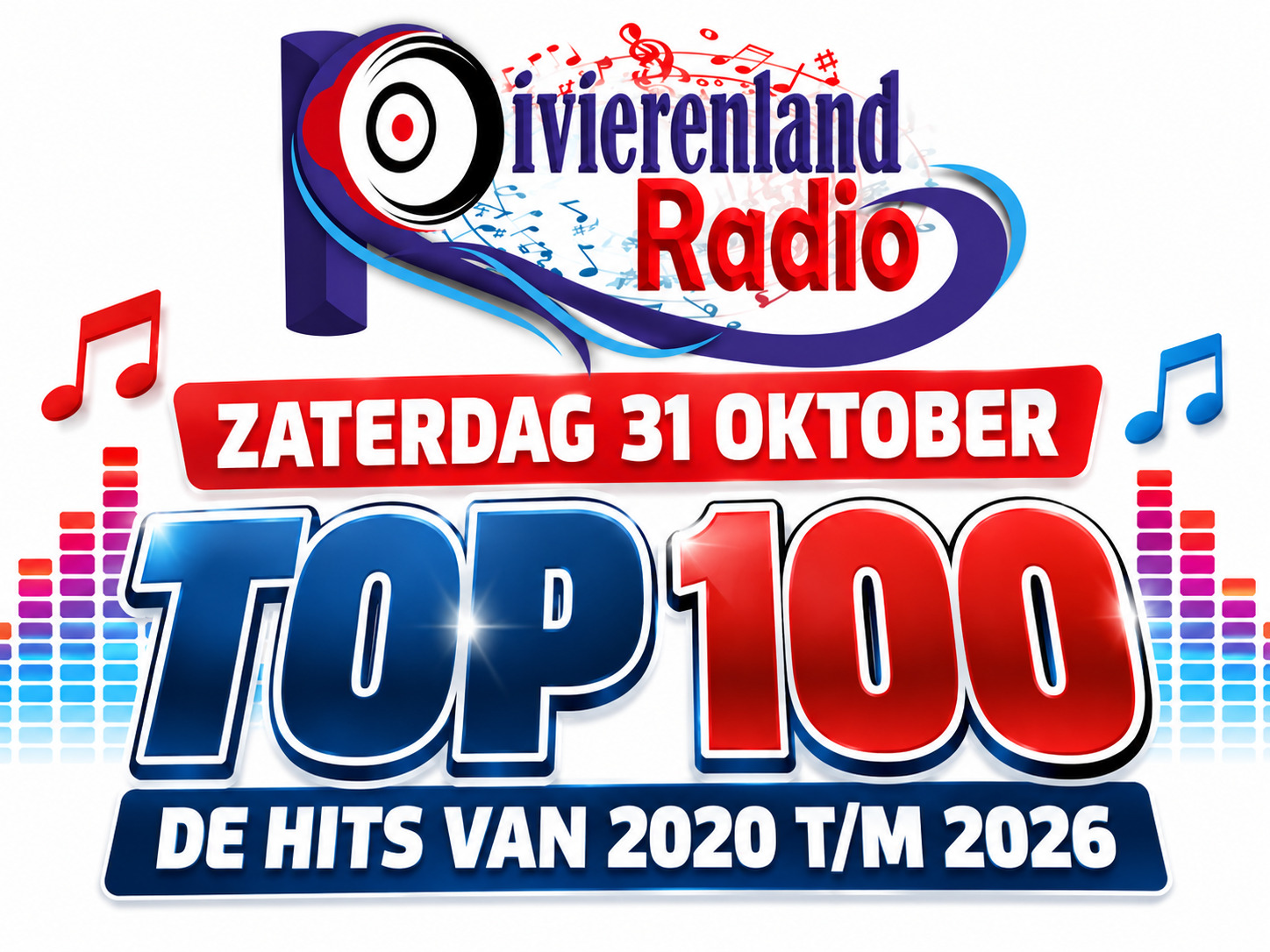 Rivierenland Radio viert vijfjarig bestaan met Top 100 van dit decennium